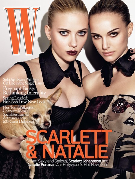 Natalie Portman a Scarlett Johansson