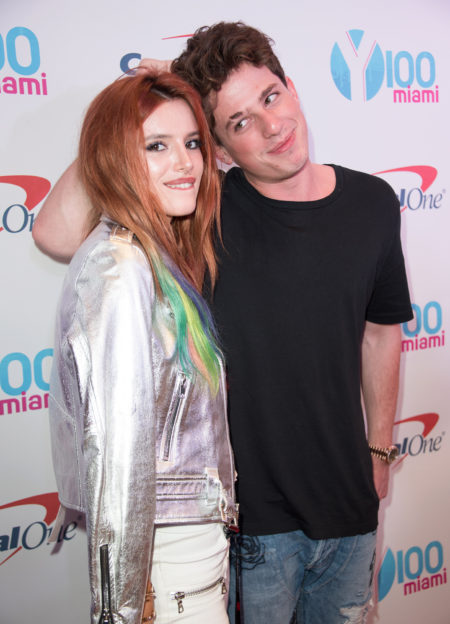 ,  Sunrise,  FL - 12/18/16 Y100's iHeartRadio Jingle Ball at BB&T Center -PICTURED: Bella Thorne,  Charlie Puth -PHOTO by: INSTARimages.com -INSTAR_Jingle_Ball_Arrivals_33422444 Editorial Rights Managed Image - Please contact www.INSTARimages.com for licensing fee and rights: North America Inquiries: email sales@instarimages.com or call 212.414.0207 - UK Inquiries: email ben@instarimages.com or call + 7715 698 715 - Australia Inquiries: email sarah@instarimages.com.au †or call +02 9660 0500 n for any other Country,  please email sales@instarimages.com. †Image or video may not be published in any way that is or might be deemed defamatory,  libelous,  pornographic,  or obscene / Please consult our sales department for any clarification or question you may have - http://www.INSTARimages.com reserves the right to pursue unauthorized users of this image or video. If you are in violation of our intellectual property you may be liable for actual damages,  loss of income,  and profits you derive from the use of this image or video,  and where appropriate,  the cost of collection and/or statutory damage.
