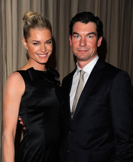 NEW YORK,  NY - NOVEMBER 14: Rebecca Romijn and Jerry O'Connell attend the 8th Annual CFDA/Vogue Fashion Fund Awards at the Skylight SOHO on November 14,  2011 in New York City. (Photo by Andrew H. Walker/Getty Images)
